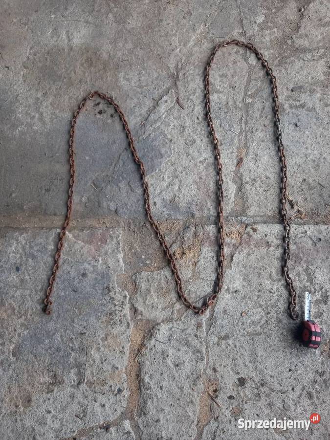 ŁAŃCUCH Stalowy 4mb dł gruby Lublin sprzedam