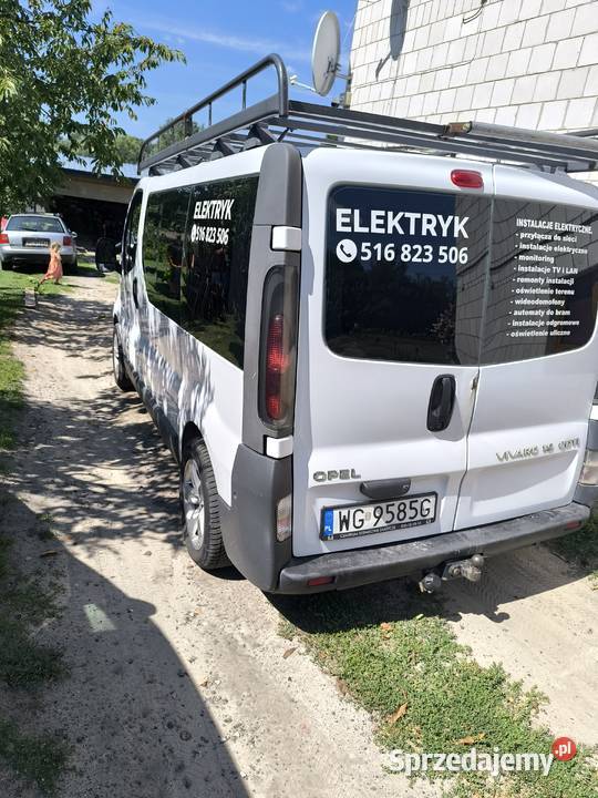 Opel Vivaro A mazowieckie Samogoszcz
