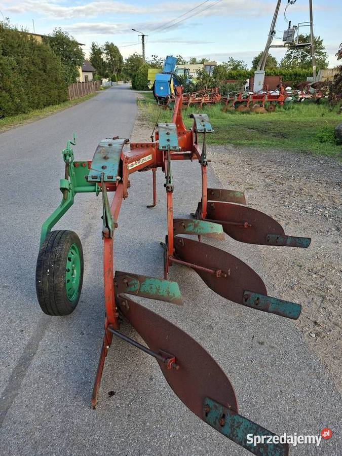 Pług Kverneland 3 skibowy 14 4 vario 16 ab 85 Kverneland podlaskie Raczki sprzedam