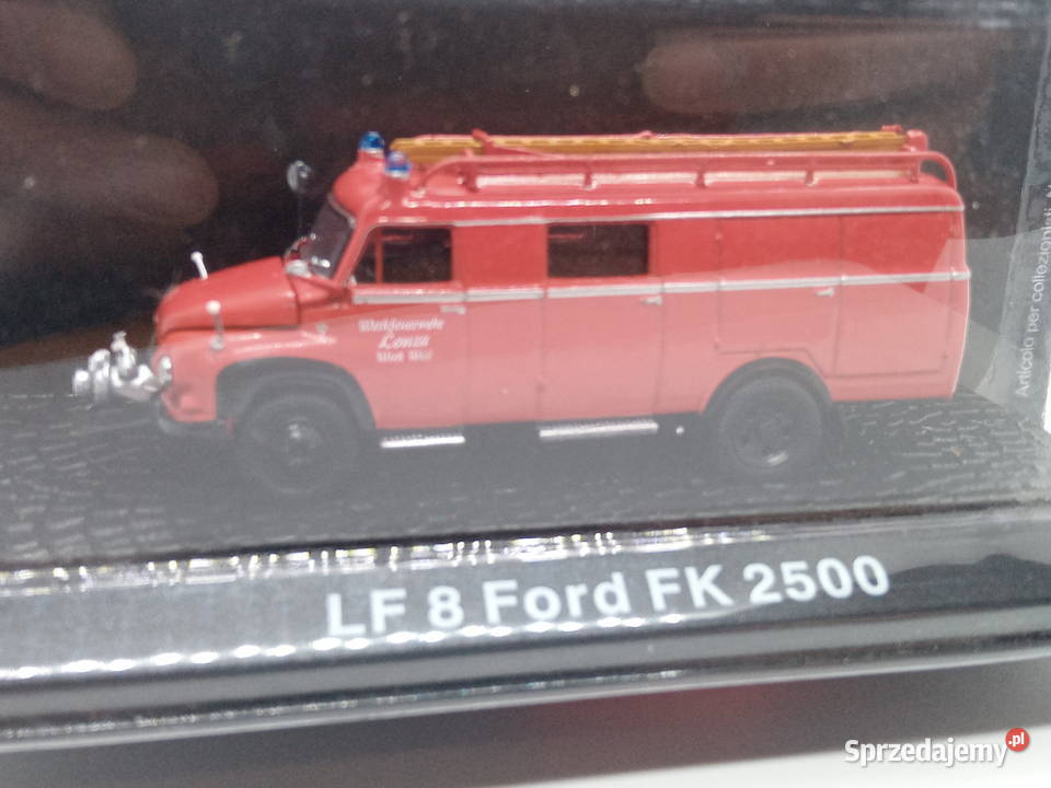 Model STRAŻ LF Ford FK 2500 172 DeAgostini Radłów