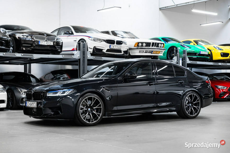 BMW M5 Competition FV 23 Bezwypadkowe Pierwszy autoalarm małopolskie Węgrzce