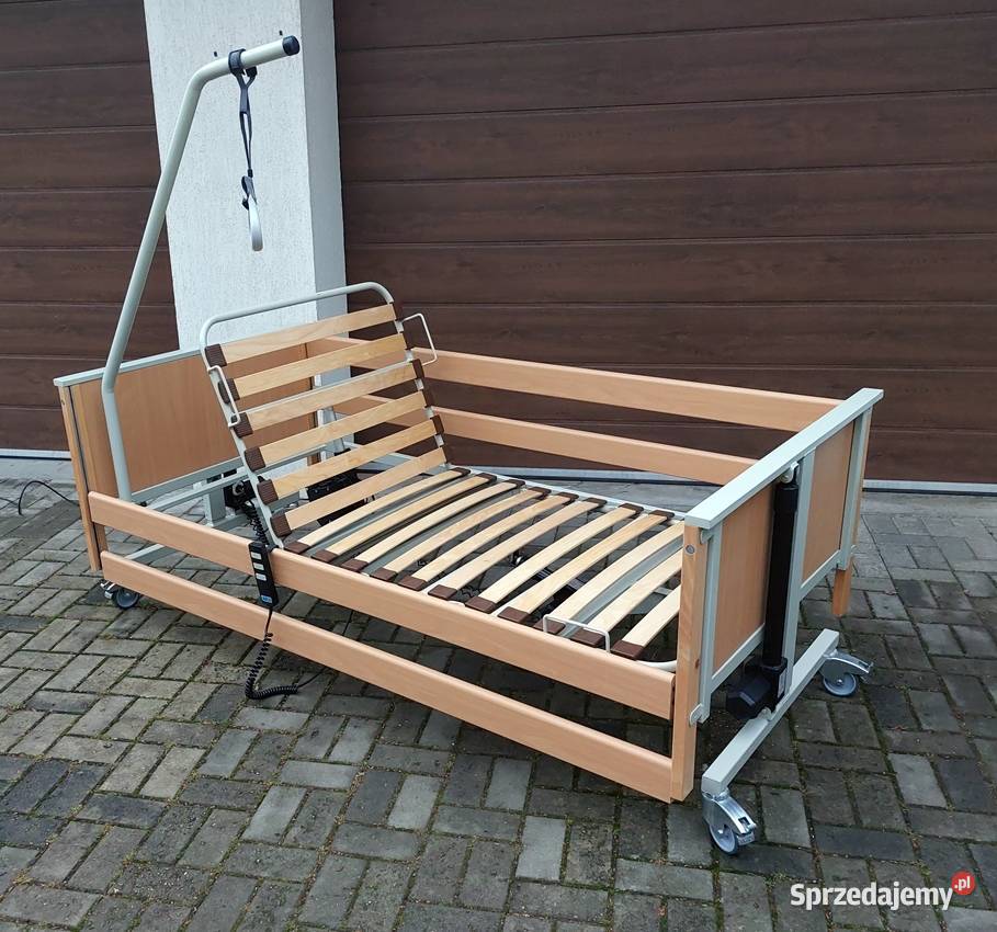 Łóżko rehabilitacyjne AKS sterowane elektrycznie Sprzęt rehabilitacyjny i ortopedyczny