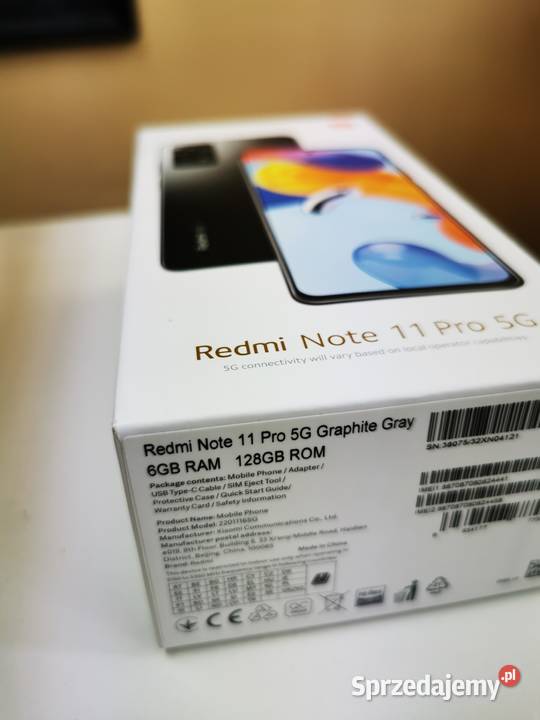 Redmi Note 11 pro 5g Graphite Gray