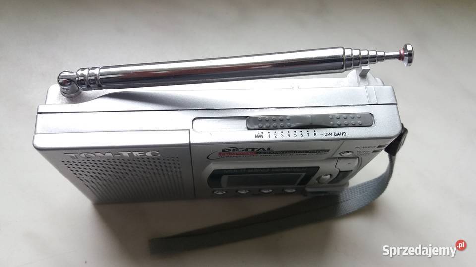 TOMTEC WBR902 AM MW SW Radio 10Band Digital Płońsk sprzedam