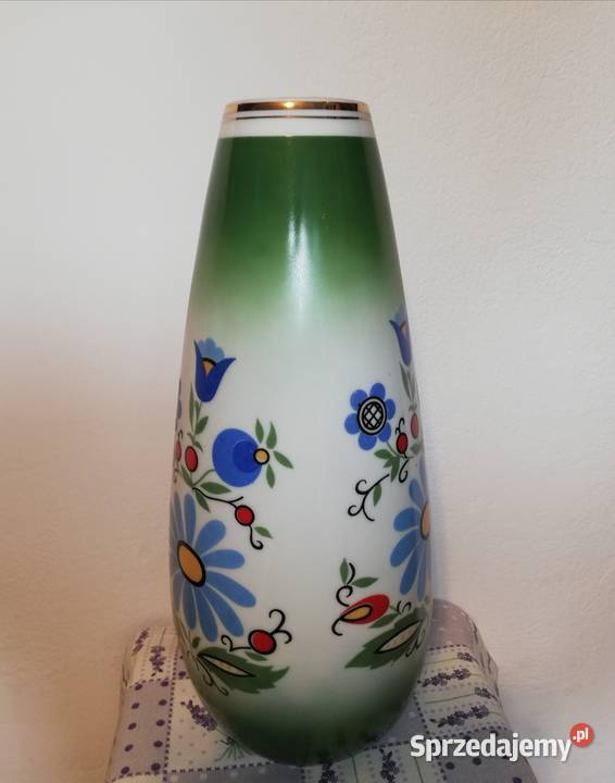 Duży wazon z epoki PRL Vintage lata 70te mazowieckie Warszawa