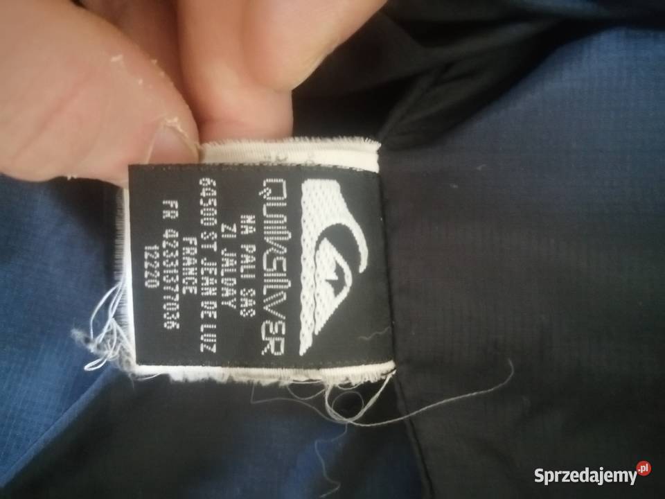 Kurtka QuickSilver GoreTex czarny Szczecin sprzedam