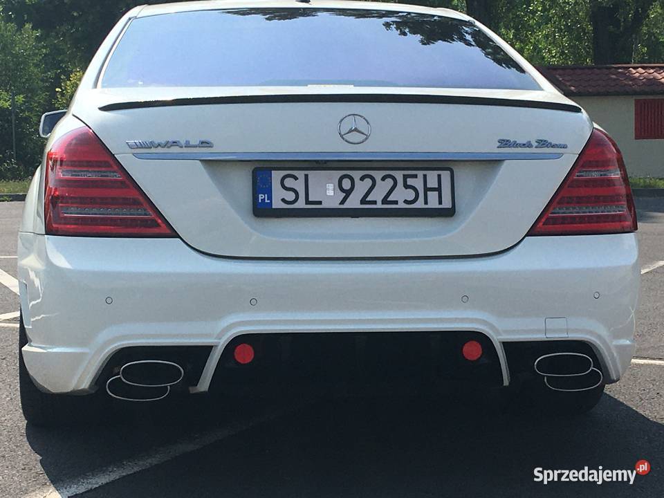 Mercedes S500 L Japonia WALD BLACK BISON Sedan / Limuzyna śląskie Ruda Śląska sprzedam