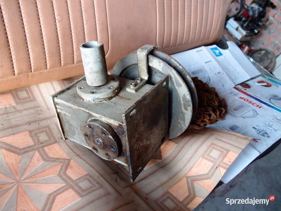 Wciągarka ręczna uciąg 1t wysokość podnosz 6m Łódź