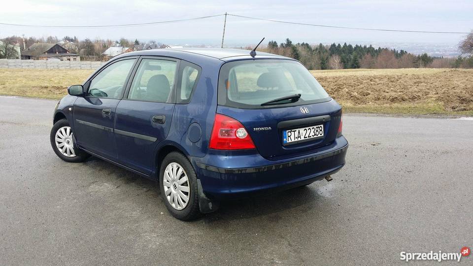 Honda Civic VII LPG 5D Okazja Zadbana podkarpackie Rzeszów