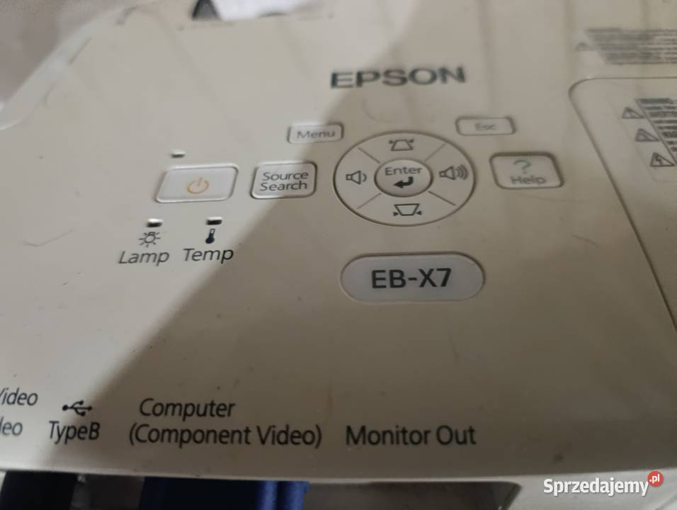 Projektor Epson ebx7 wielkopolskie