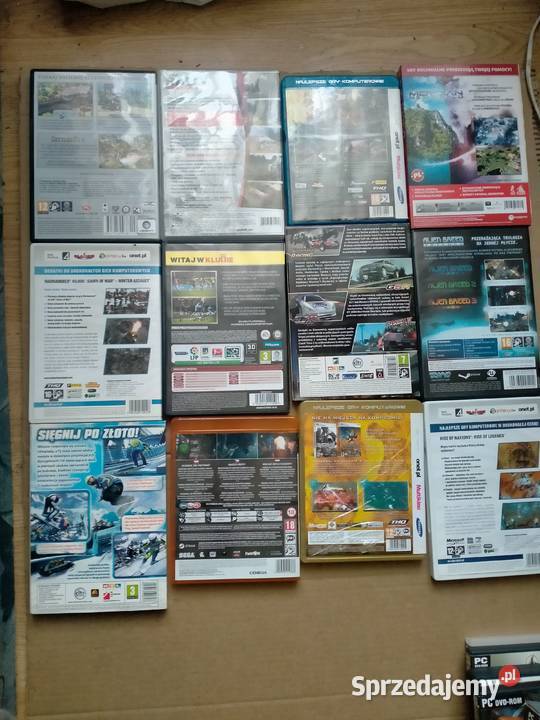 sprzedaży dotyczy 22 gier Komputerowe PC Legnica