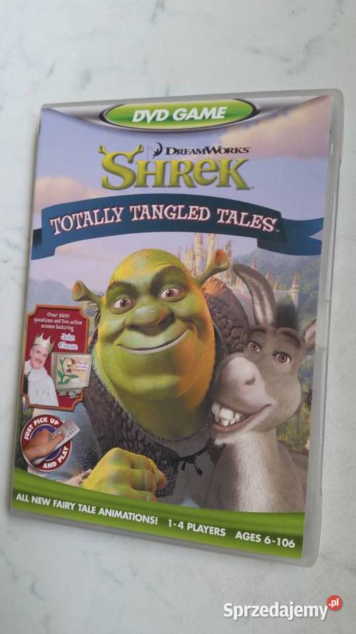 SHREK Totally Tangled Tales DVD GAME 2005 Puławy