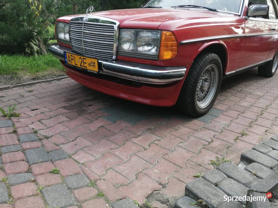 Spoiler przedni AMG Mercedes W123 oryginał mazowieckie Płock