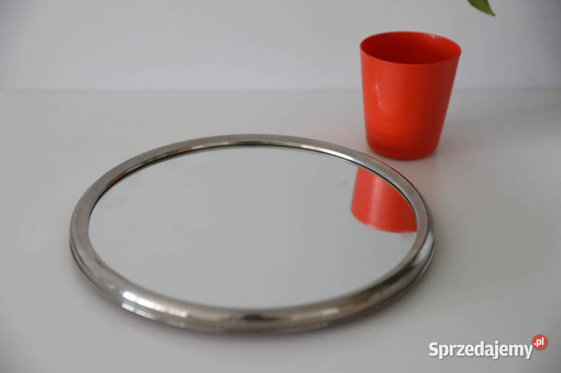 Taca metalowa lustro Dekoracyjna sprzedam