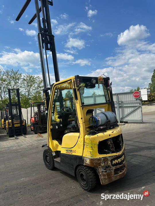 wózek widłowy HYSTER H20FT LPG 2000 Triplex 490m Działoszyn