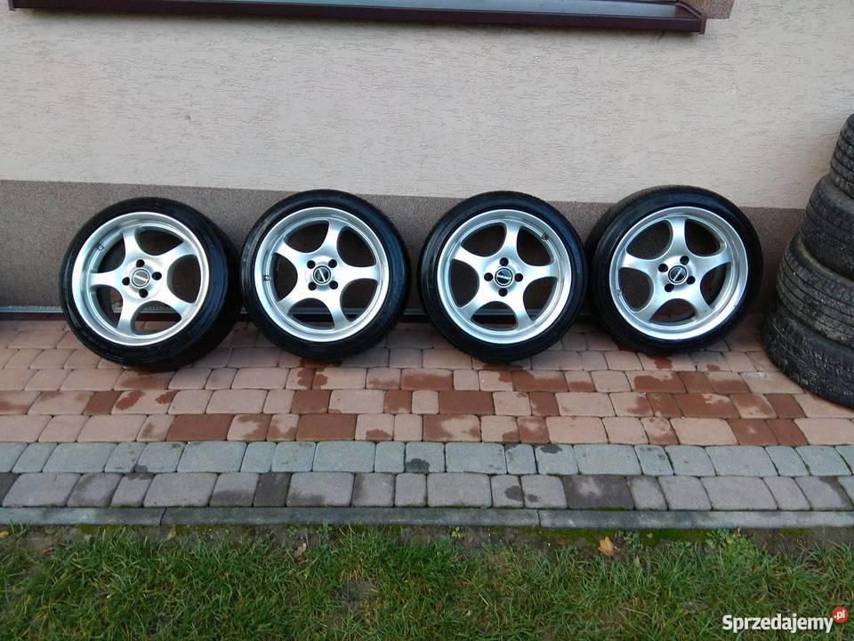 Felgi borbet t 16 75 cala 4x100 z oponami Gnojnica sprzedam