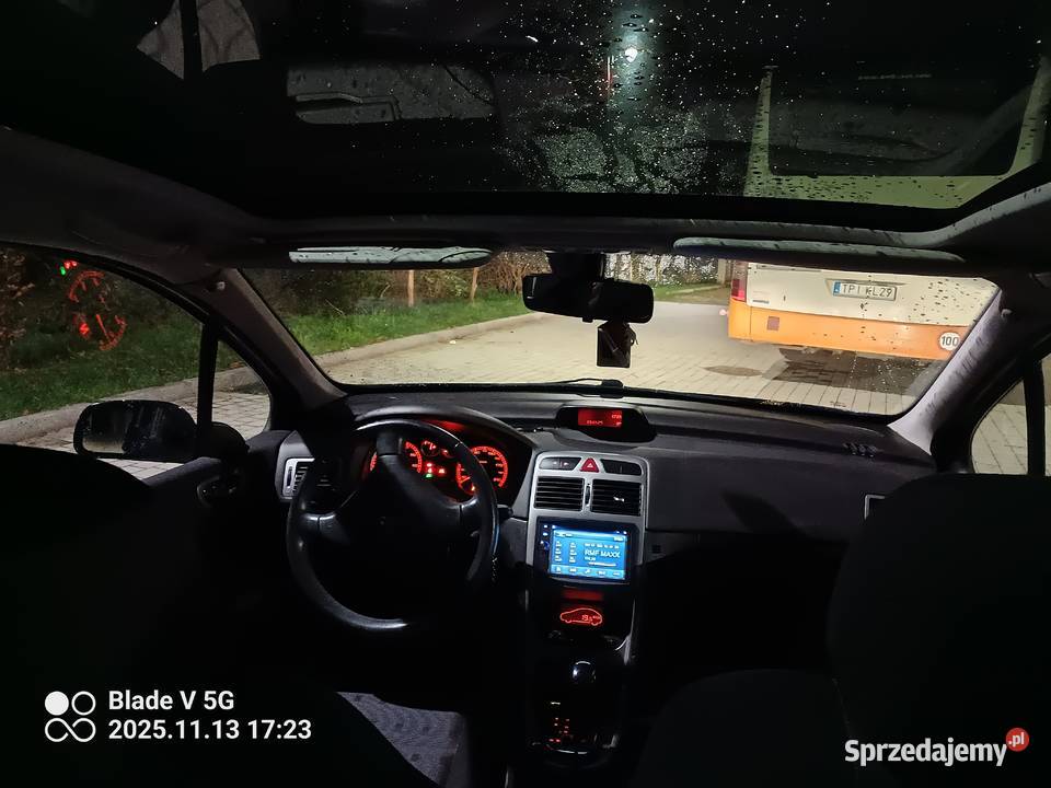 Peugeot 307 20 BG 2002r benzyna+LPG Jeziorko