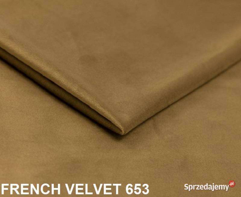 French velvet tkanina obiciowa meblowa Bytom sprzedam