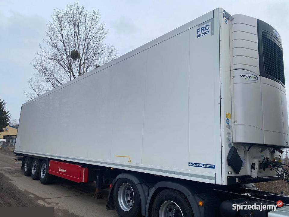 Naczepa Krone SD Chłodnia Agregat Carrier Vector Czeladź