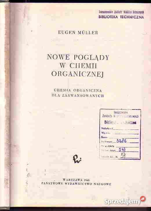 4041 POGLĄDY W CHEMII ORGANICZNEJ CHEMIA ORGANIC Czyrna