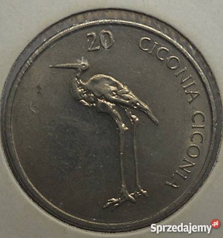 SŁOWENIA20 TOLARJEV2004 rBOCIAN Legionowo