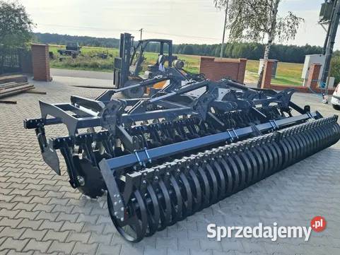 Brona talerzowa Talerzówka 4m WolfMet nieuszkodzony lubelskie Bełżyce