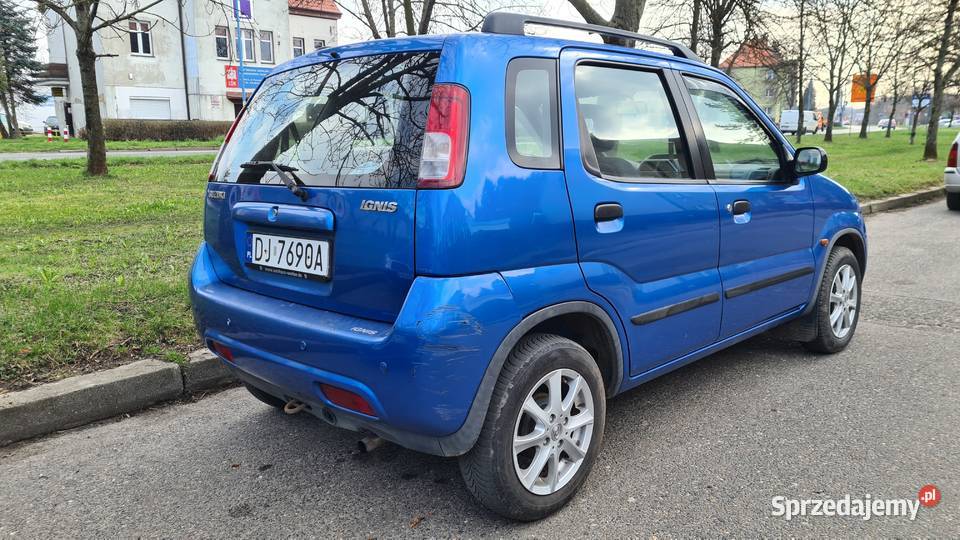 Suzuki Ignis 1 2002 13 benzyna gaz LPG alu felgi radio Legnickie Pole