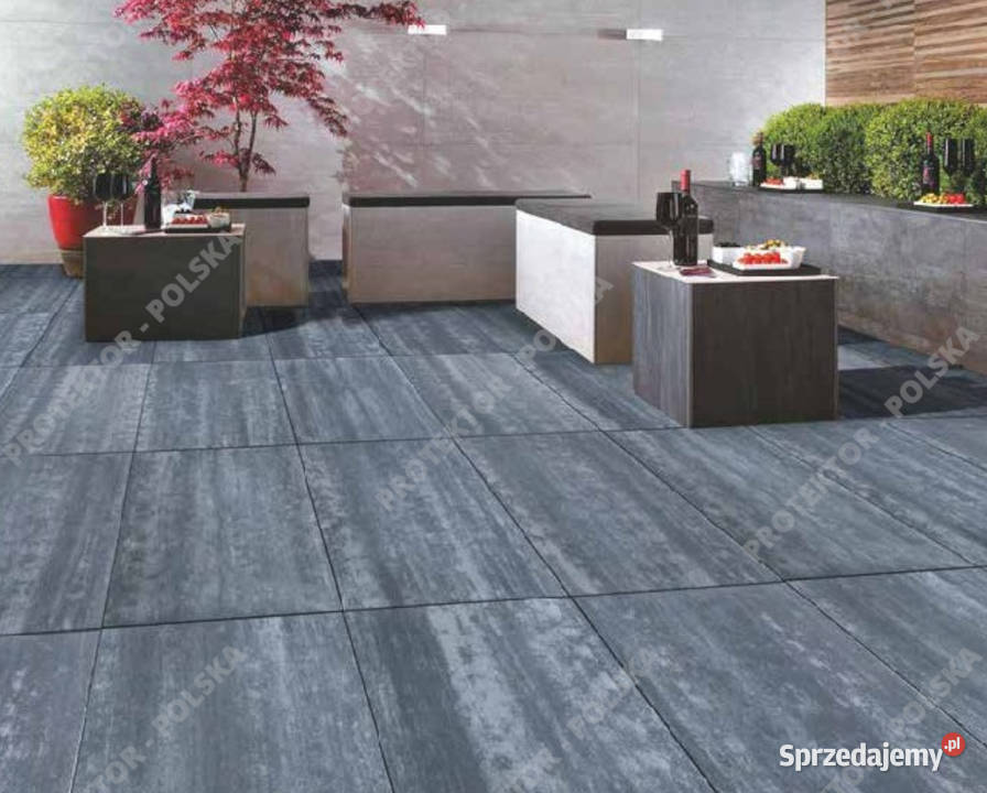 Venetto 90x90 płyta duża kostka rozmiar deptak śląskie Sosnowiec