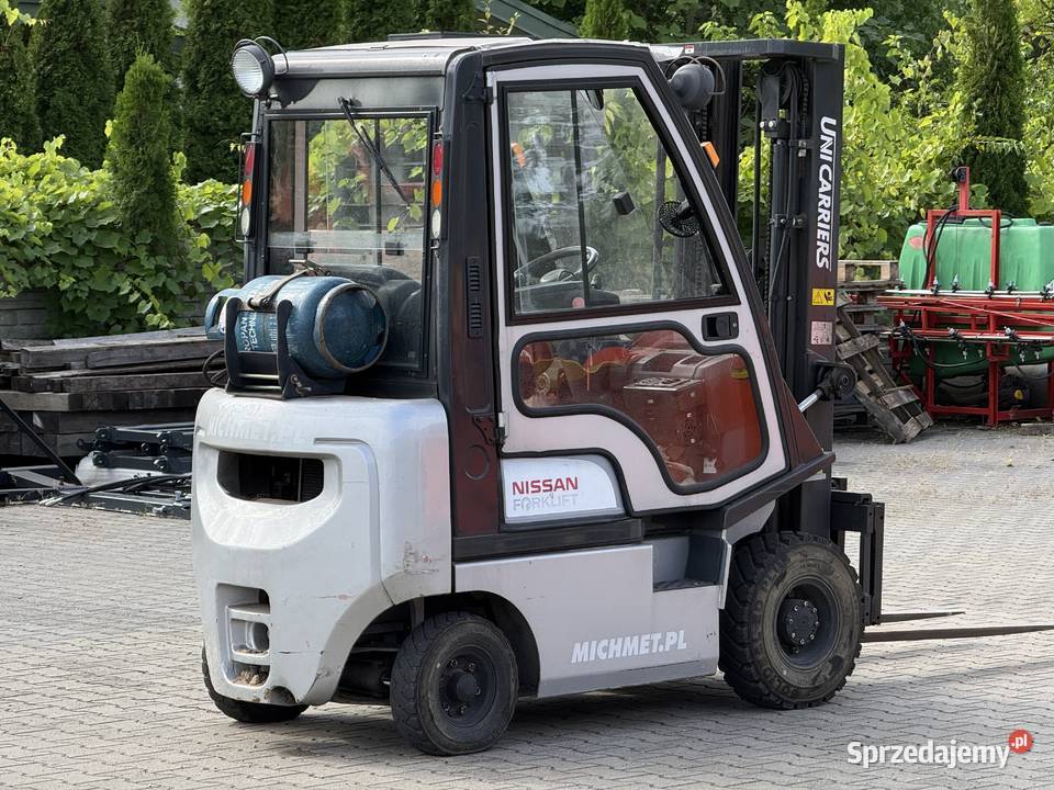 Wózek widłowy Nissan 15 tony udźwig 1500 maszt Kutno
