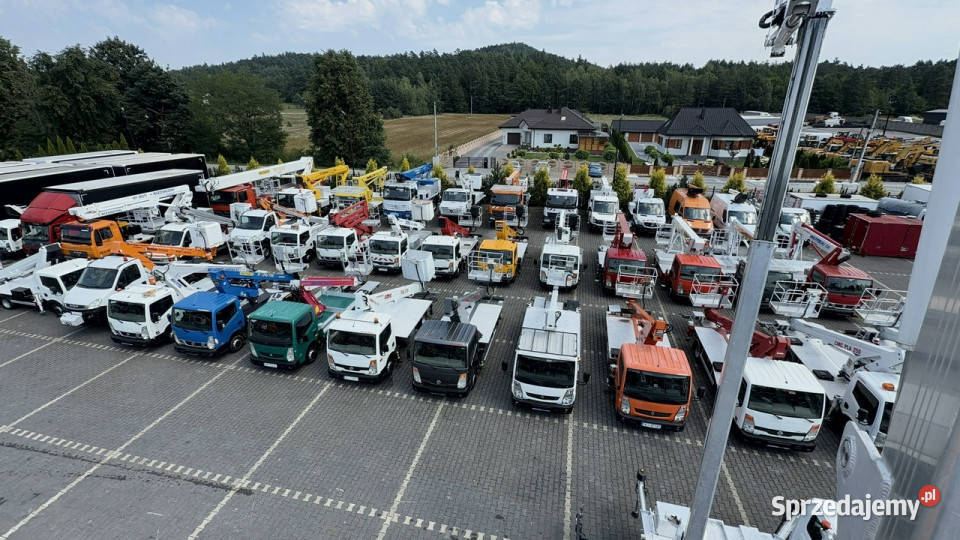 Iveco Daily 35S14 Podnośnik Koszowy Multitel MZ komputer pokładowy świętokrzyskie Widełki sprzedam