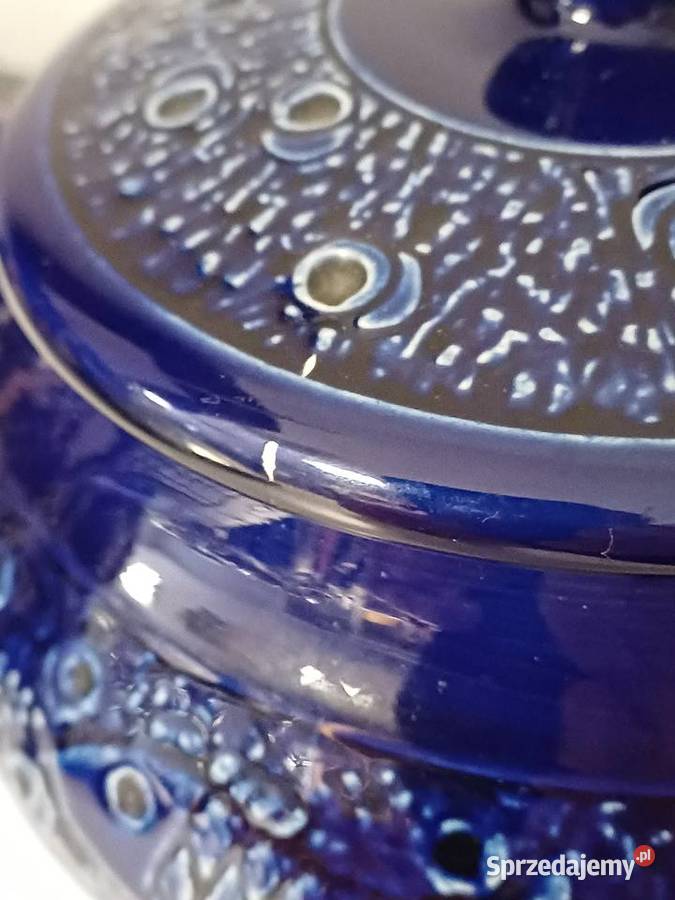 Vintage rondel Włocławek Porcelana i szkło