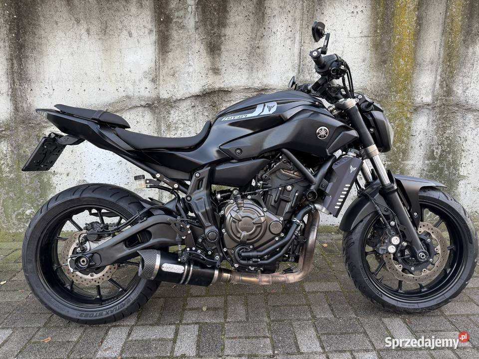 Yamaha MT 07 2017 A2 Rok produkcji 2017 Głogów sprzedam