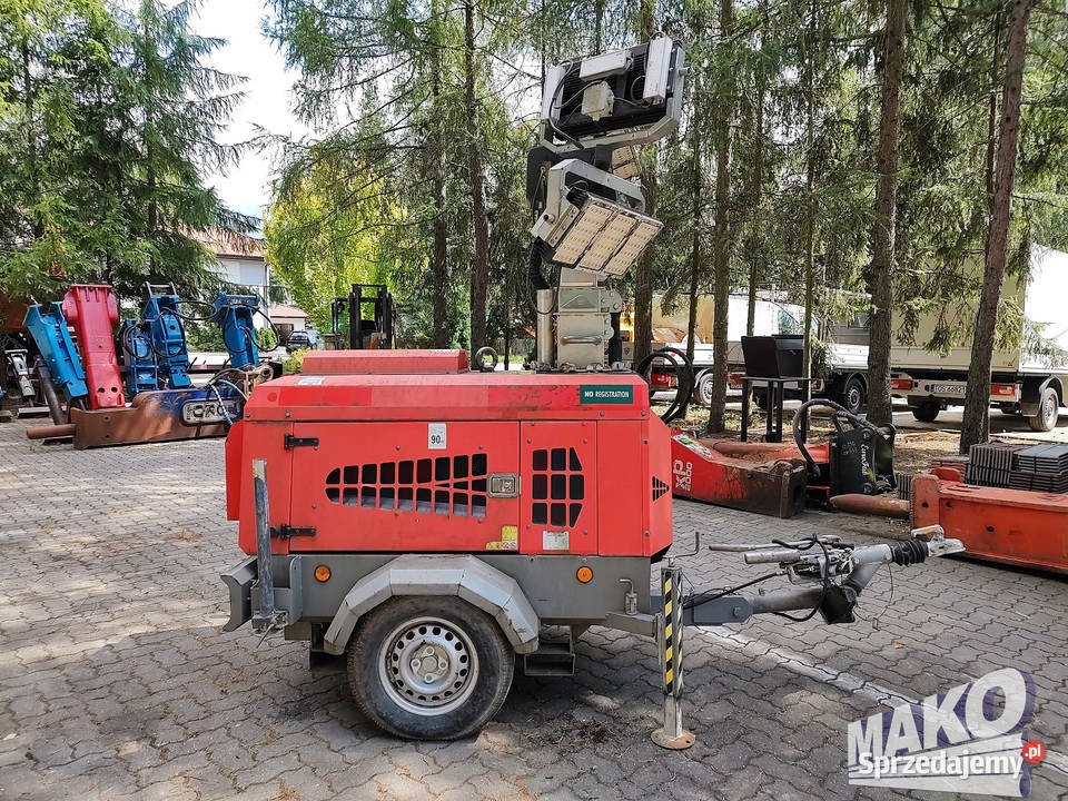 Wieża oświetleniowa generator światła Tower pełny VAT świętokrzyskie Ostrowiec Świętokrzyski