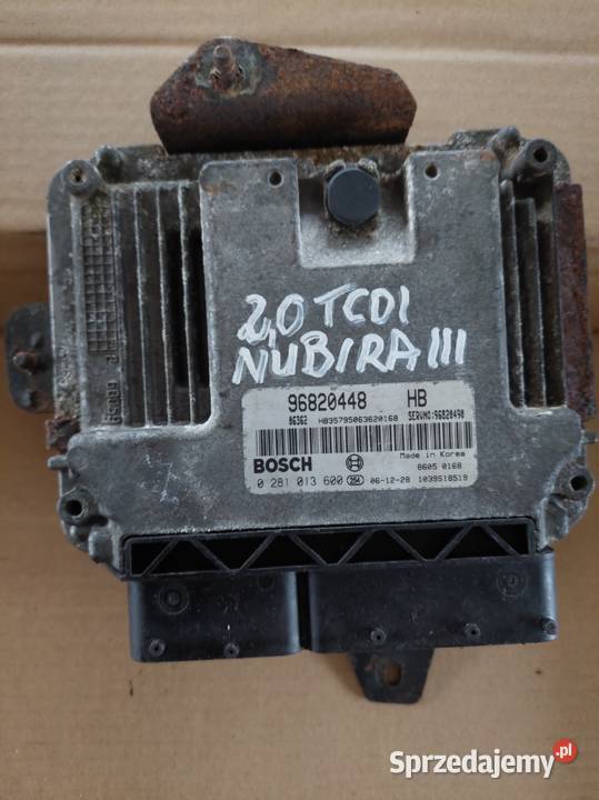 CHEVROLET NUBIRA LACETTI 20 komputer sterownik Komputery Kielce