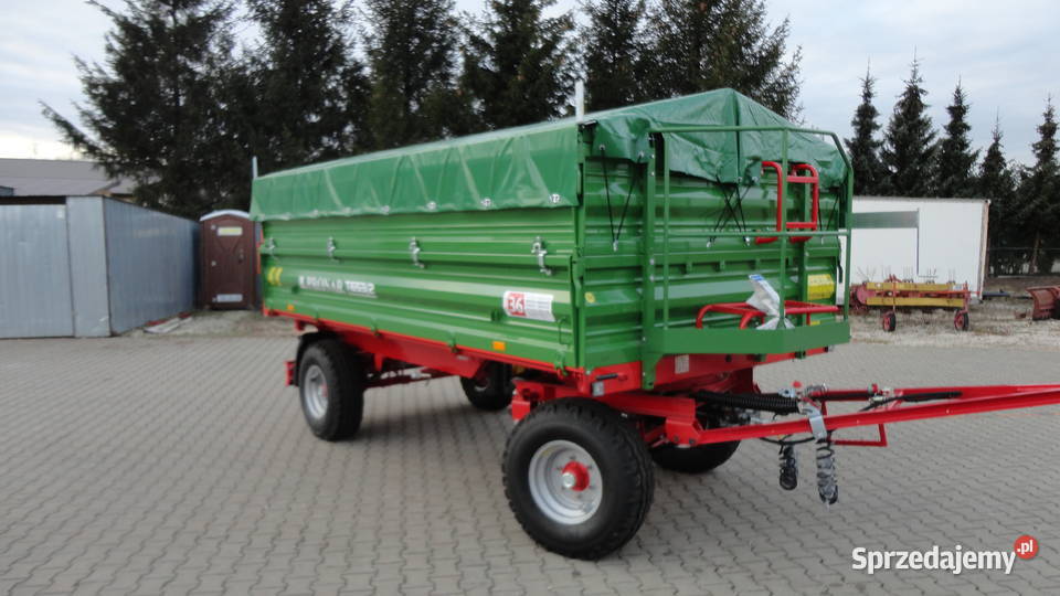 Przyczepa rolnicza dwuosiowa Pronar T6532 6T nieuszkodzony łódzkie Kozenin