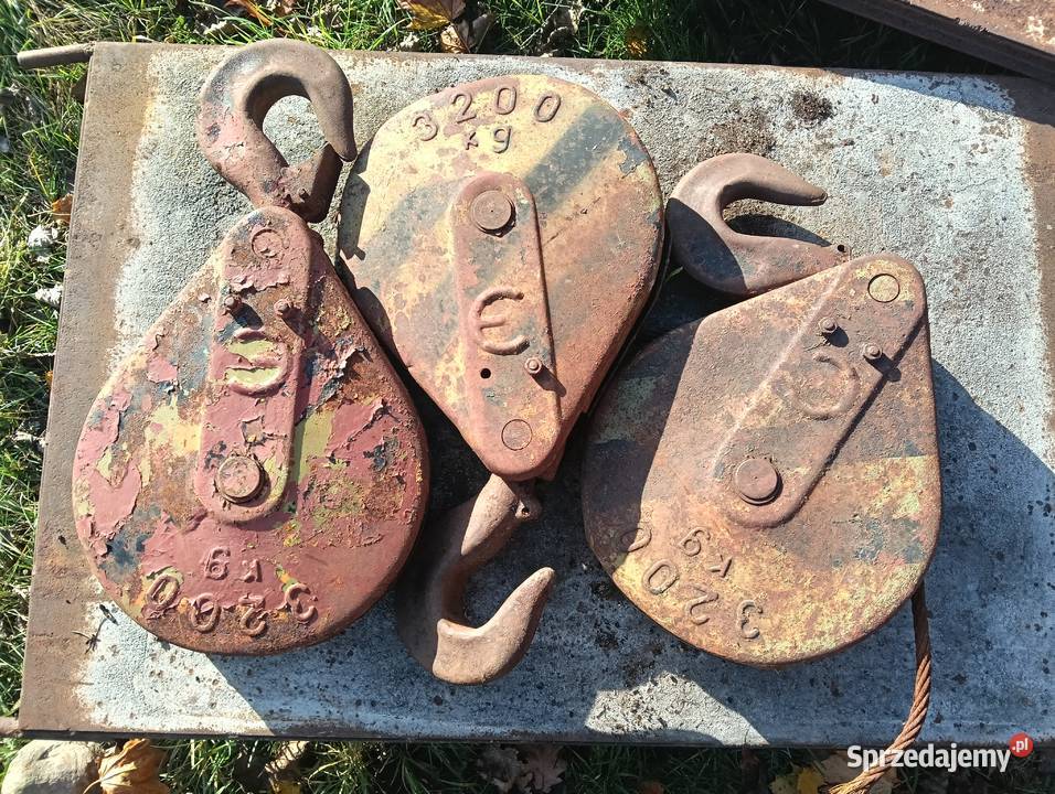 3 zblocza linowe BALKANCAR 32t wielkopolskie