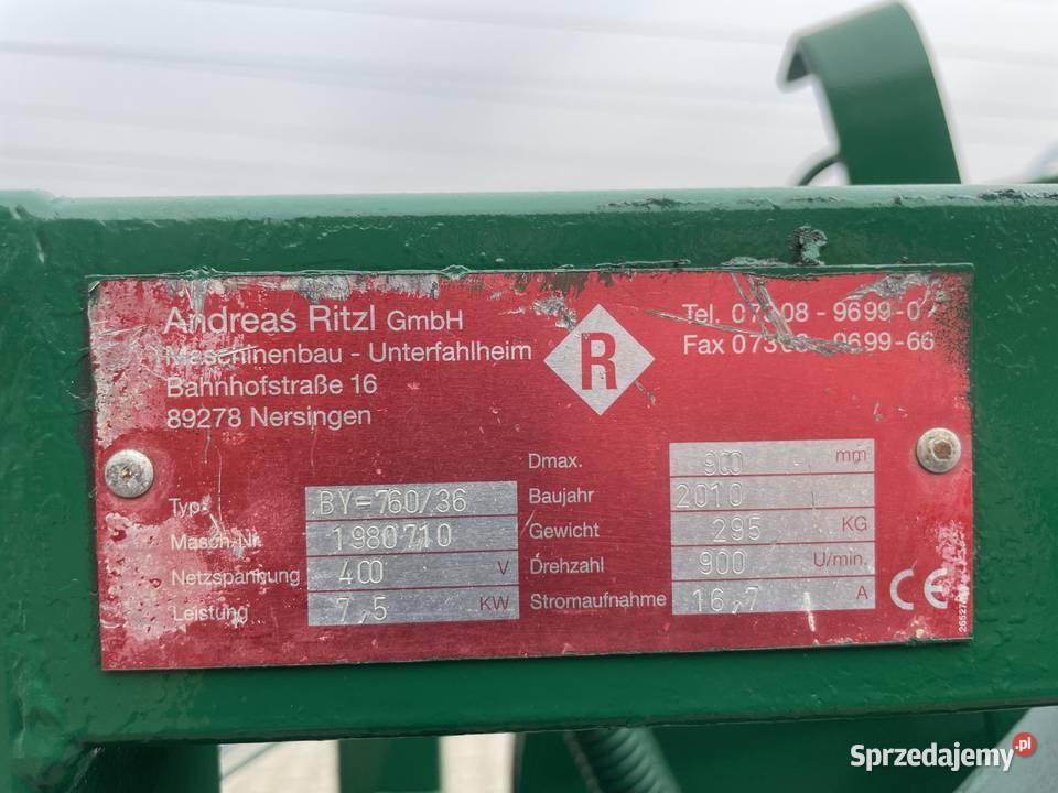 Piła przecinarka Steinadler BY900 do cegieł Ślesin