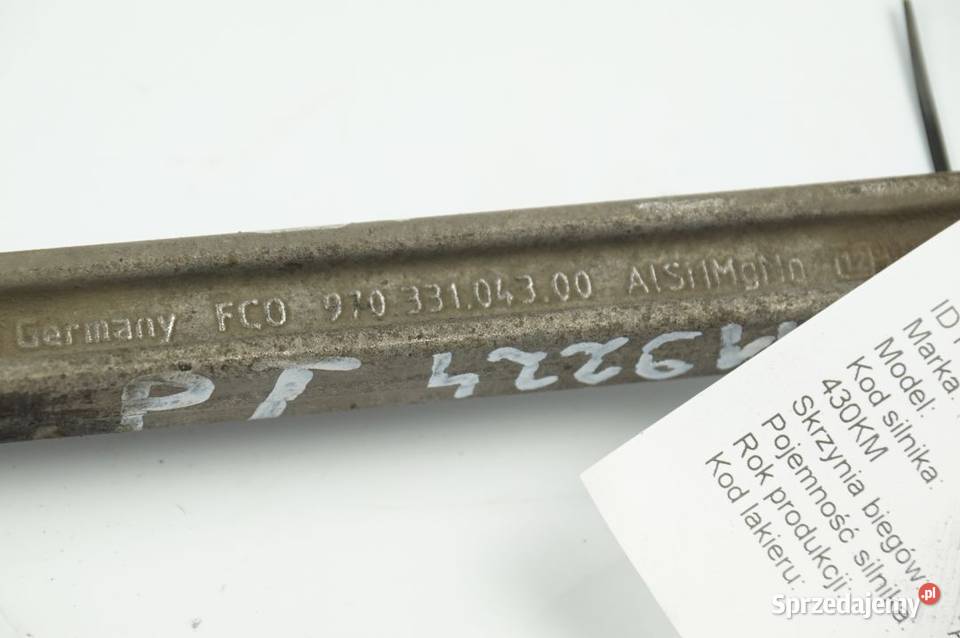 97033104300 PANAMERA 970 WAHACZ TYŁ PRAWY Lipno