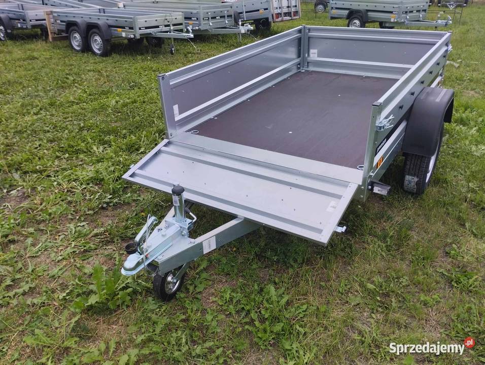Przyczepa samochodowa Martz Premium 201x126x40 1 Burtowe i plandeki wielkopolskie Września sprzedam