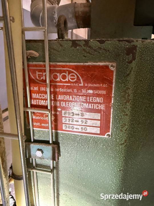 Wiertarki do elementów toczonych TRIADE FR3 Juszczyn