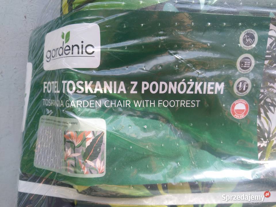 NAJTANIEJ Fotel Ogrodowy z Podnóżkiem Składany z Leżaki i leżanki Zabrze sprzedam