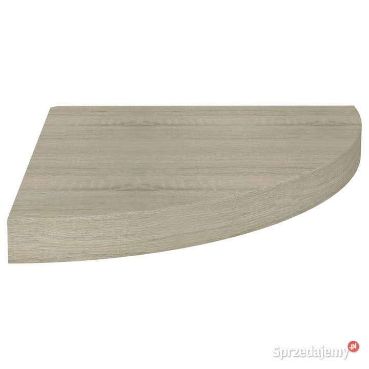 Narożna półka ścienna kolor dębowy 35x35x38 MDF mazowieckie Warszawa sprzedam