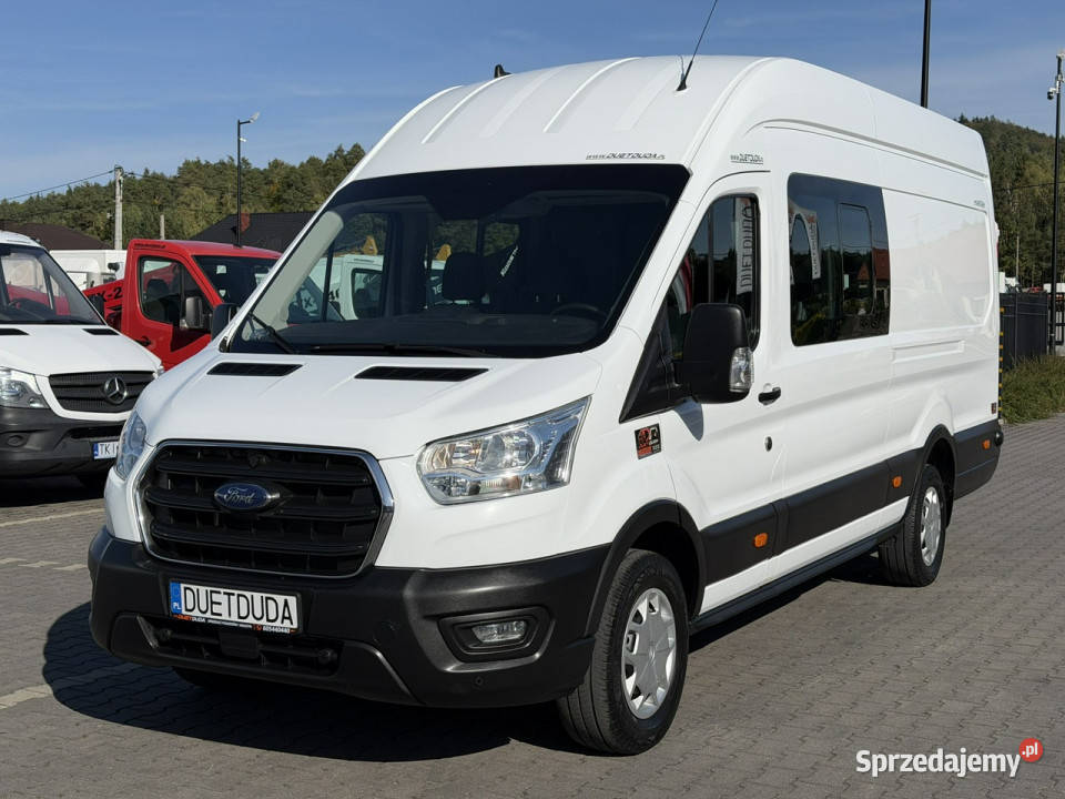 Ford Transit Doka Brygadówka 6 osób Bogato wspomaganie kierownicy Widełki