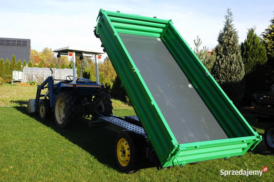 Przyczepa rolnicza 2 tony kiper John Deere Sonina