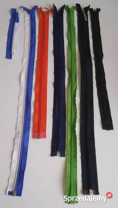 Zamek Błyskawiczny Zamki Zestaw 7 sztuk Gdańsk