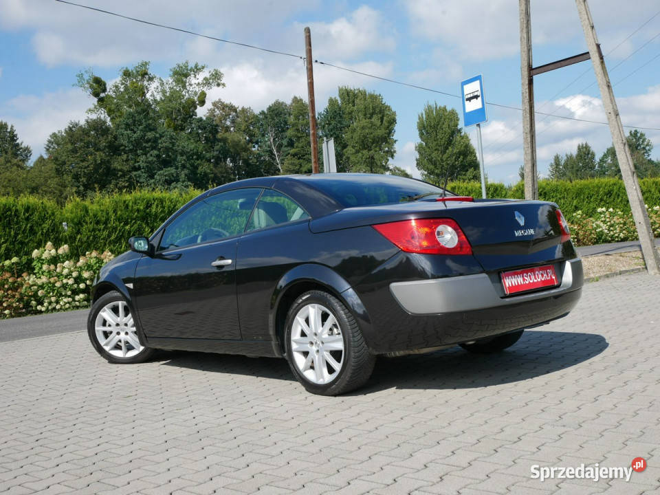 Renault Megane CC 20 16V 135 kabriolet cabrio czarny sprzedam