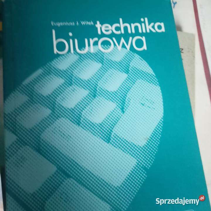 Technika biurowa podręczniki Witek książki tradycyjny podręcznik Gdańsk