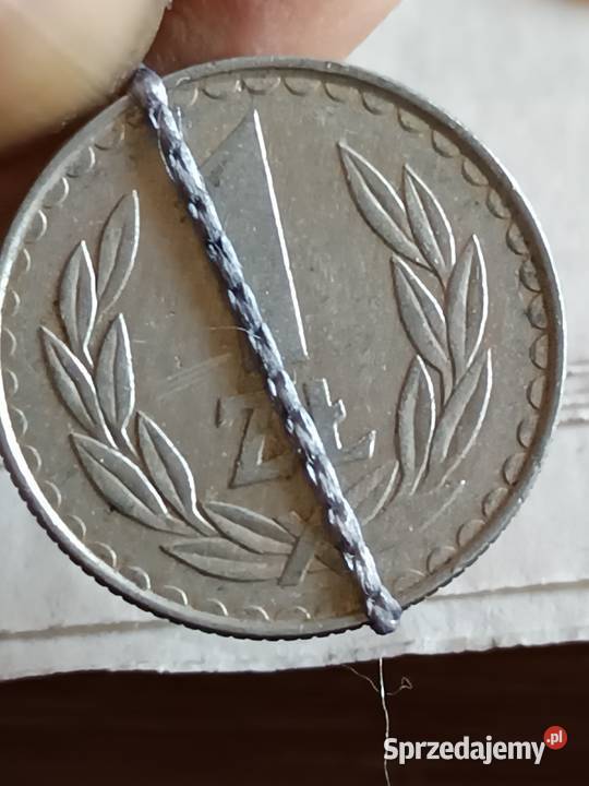 Sprzedam monete 1 zloty 1985 mala skretka Chełm