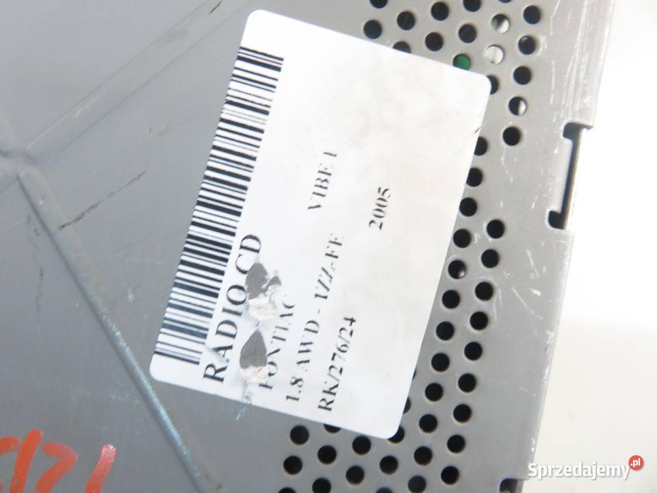 RADIO PONTIAC VIBE I 21002356 małopolskie