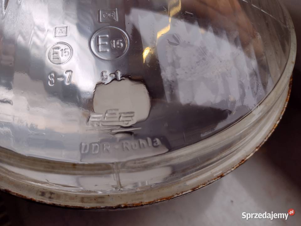 Klosz lampa do motocykli ruhla DDR okazja Bolesławiec sprzedam